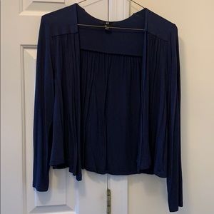 Navy blue H&M cardigan